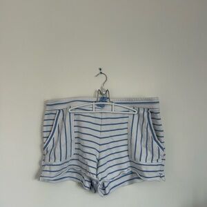 Vineyard Vines Blue and White Striped Shorts